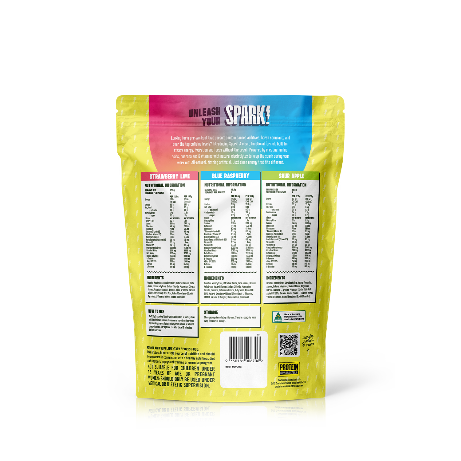 SPARK PRE-WORKOUT - SAMPLE PACK