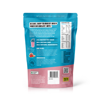 WHEY ISOLATE (WPI) - STRAWBERRY