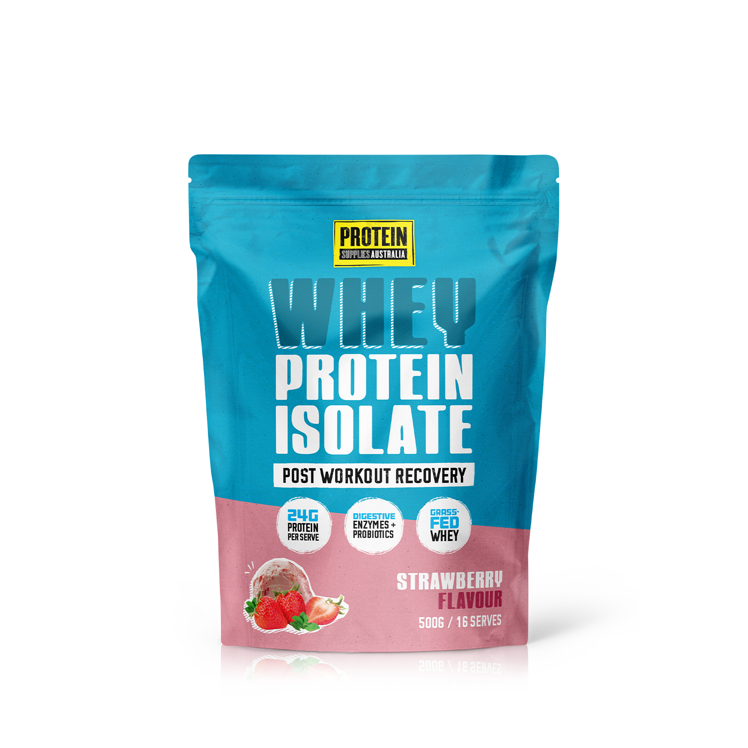 WHEY ISOLATE (WPI) - STRAWBERRY