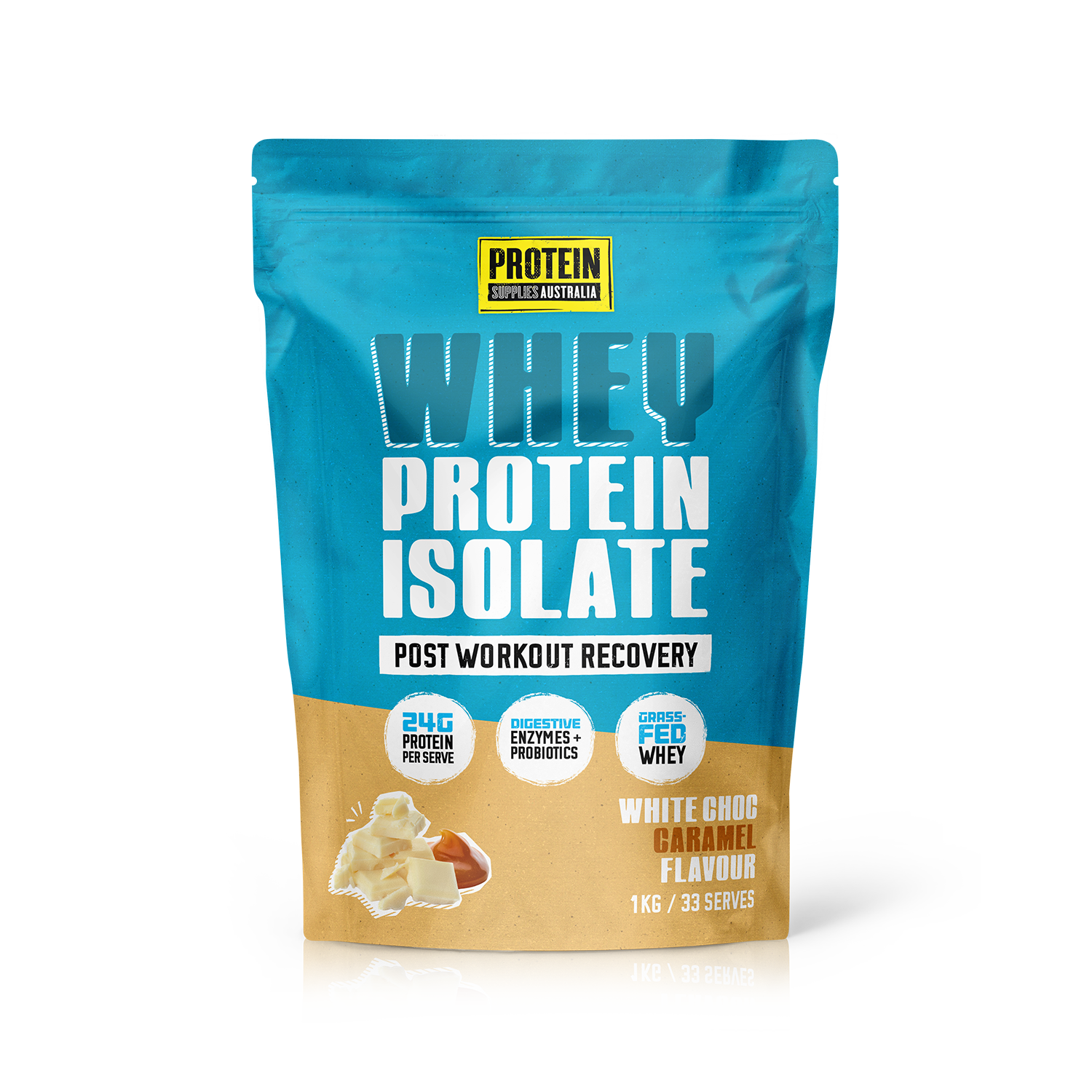 WHEY ISOLATE (WPI) - WHITE CHOCOLATE CARAMEL
