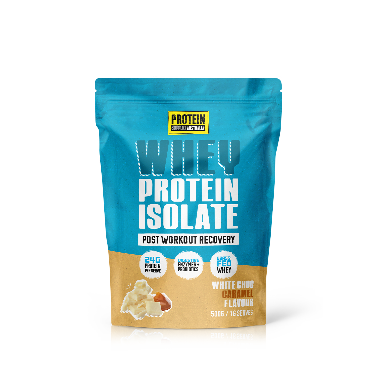 WHEY ISOLATE (WPI) - WHITE CHOCOLATE CARAMEL