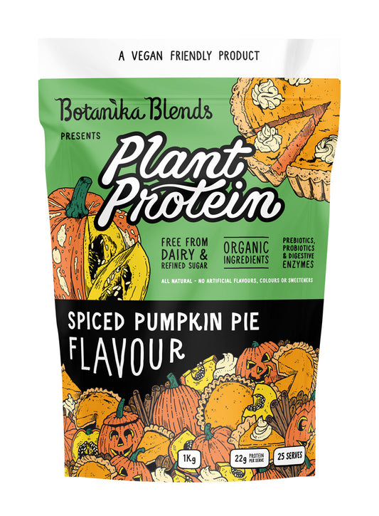 Plant Protein Spiced Pumpkin Pie